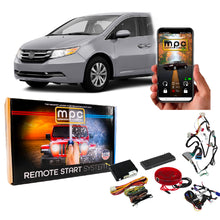 Remote Start Kit For 2014-2017 Honda Odyssey || 100% Plug n Play || iPhone/Android Control || Press OEM Fob 3X Lock To Start || Push To Start Vehicles Only