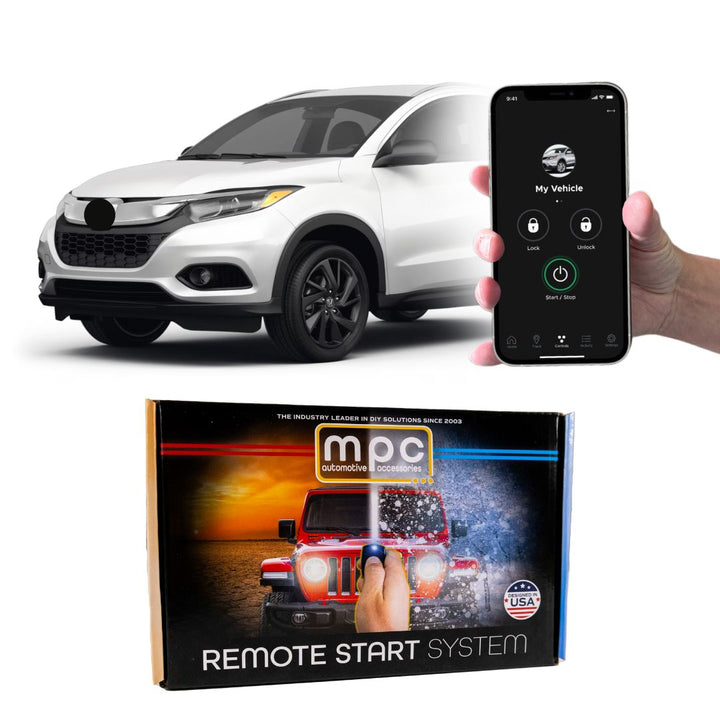 Remote Start Kit For 2016-2022 Honda HR-V || 100% Plug n Play || iPhone/Android Control || Press OEM Fob 3X Lock To Start || Push To Start Vehicles Only