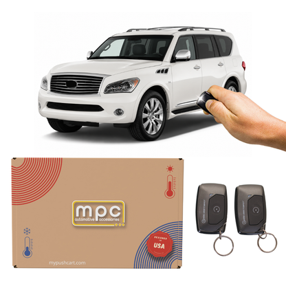 2004-2010 Infiniti QX56 Remote Start Kit - Semi Plug & Play - Key-to-Start