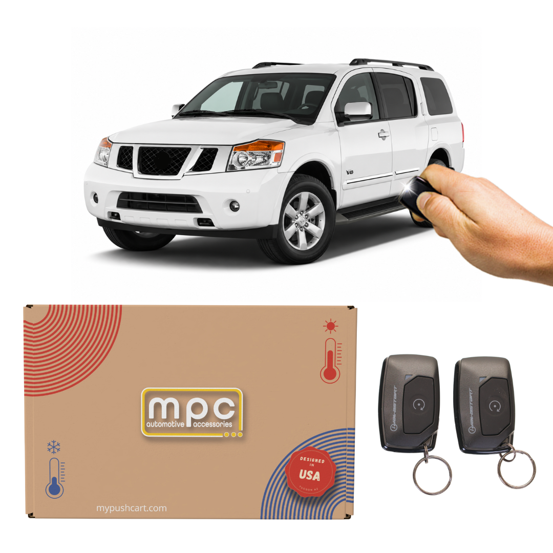2008-2015 Nissan Armada Remote Start Kit - Semi Plug & Play - Key-to-Start