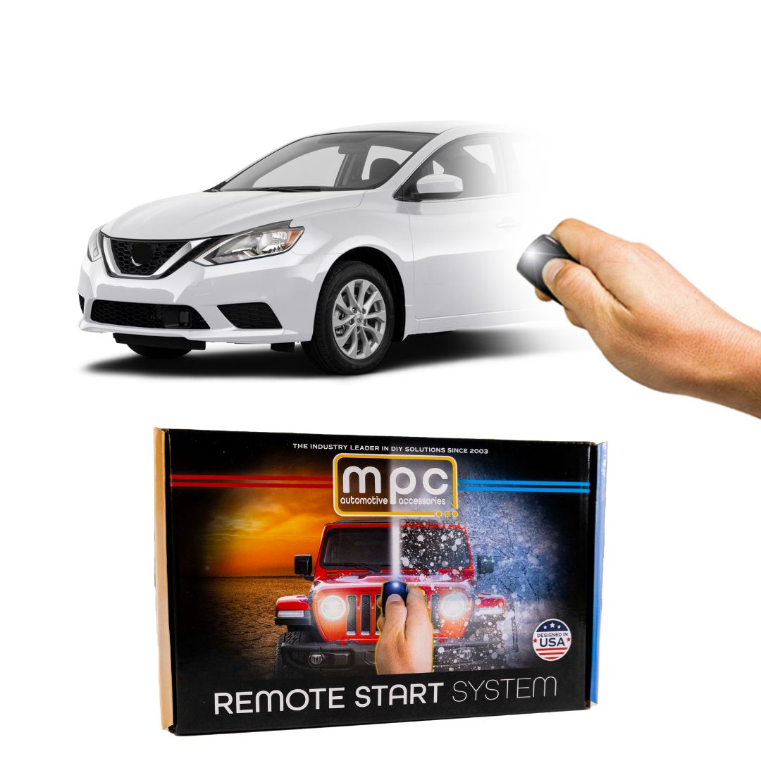 2013-2019 Nissan Sentra Remote Start Kit - Semi Plug & Play - Key-to-Start