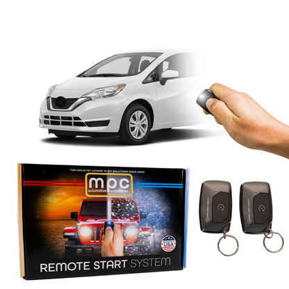 2014-2018 Nissan Versa Note Remote Start Kit - Semi Plug & Play - Key-to-Start