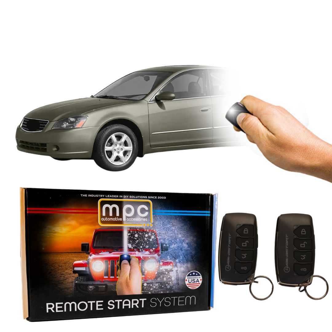 2005-2006 Nissan Altima Remote Start Kit - Semi Plug & Play - Key-to-Start