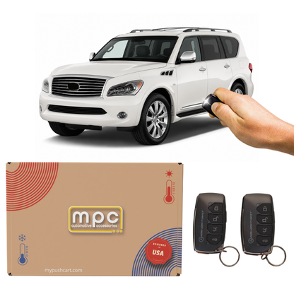 2004-2010 Infiniti QX56 Remote Start Kit - Semi Plug & Play - Key-to-Start