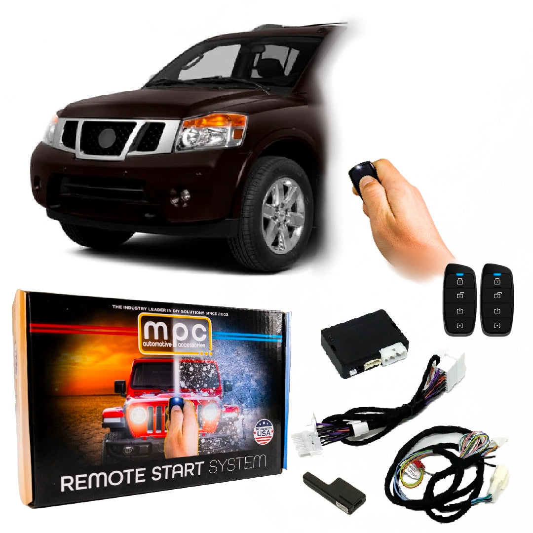 Remote Start Kits For 2008-2015 Nissan Armada - Key-to-Start - Gas