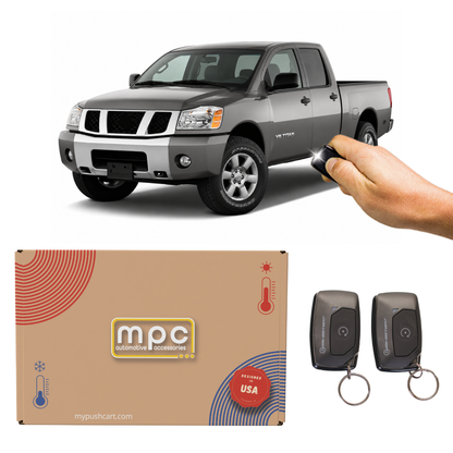 2005-2007 Nissan Titan Remote Start Kit - Semi Plug & Play - Key-to-Start