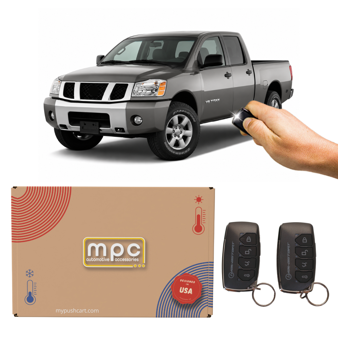 2005-2007 Nissan Titan Remote Start Kit - Semi Plug & Play - Key-to-Start