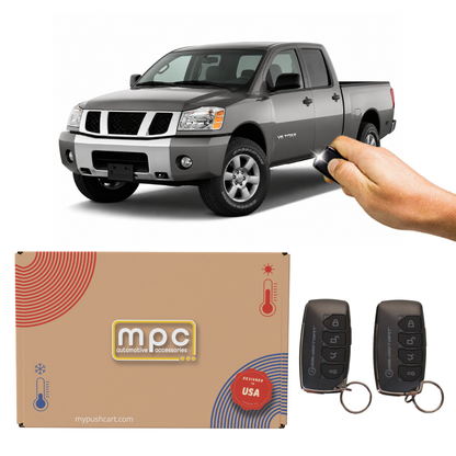 2005-2007 Nissan Titan Remote Start Kit - Semi Plug & Play - Key-to-Start