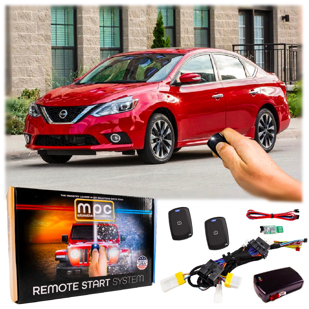 Remote Start Kits For 2013-2019 Nissan Sentra - Push-to-Start - Gas