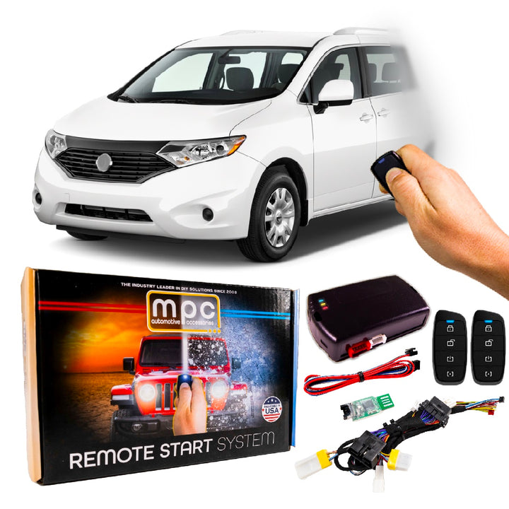 Remote Start Kits For 2011-2017 Nissan Quest - Push-to-Start - Gas