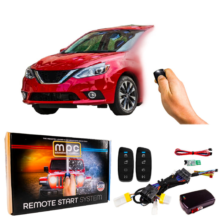 Remote Start Kits For 2013-2019 Nissan Sentra - Push-to-Start - Gas