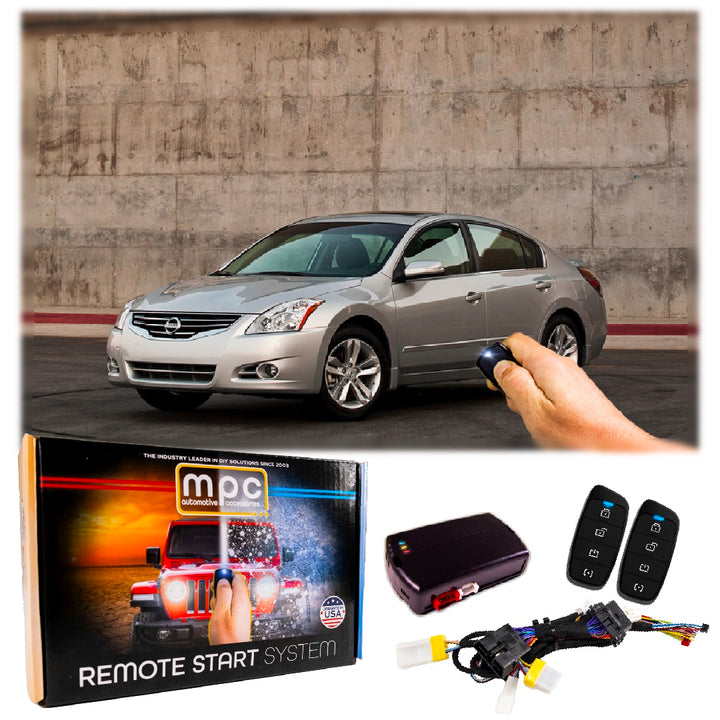 Remote Start Kits For 2009-2012 Nissan Altima - Push-to-Start - Gas