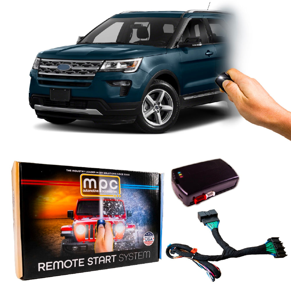 Remote Start Kits For 2016-2019 Ford Explorer-Push-to-Start - Gas - MyPushcart