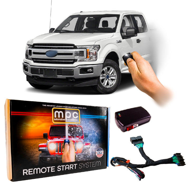 No-Honk OEM Remote Activated Remote Start Kit For 2015-2020 Ford F-150 - MyPushcart