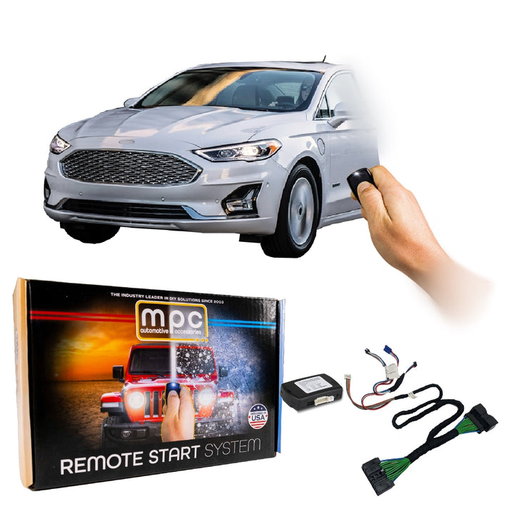 Remote Start Kit For 2014-2021 Ford Fusion || Plug n Play Harness || Press Fob Lock-Unlock-Lock To Start || 10 Minute Install || Zero Wire Splicing || Gas Vehicles - MyPushcart