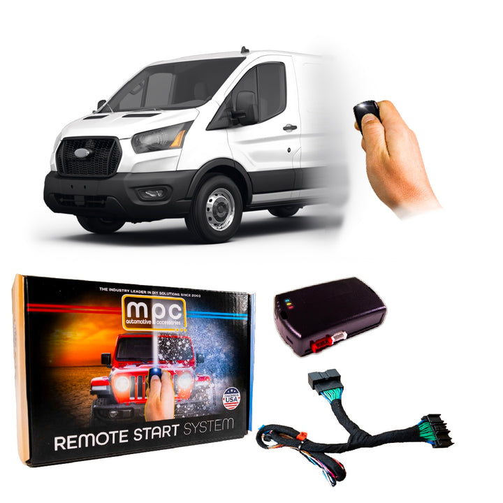 Plug-n-Play OEM Remote Activated Remote Start Kit For 2020-2023 Ford Transit-150 - MyPushcart