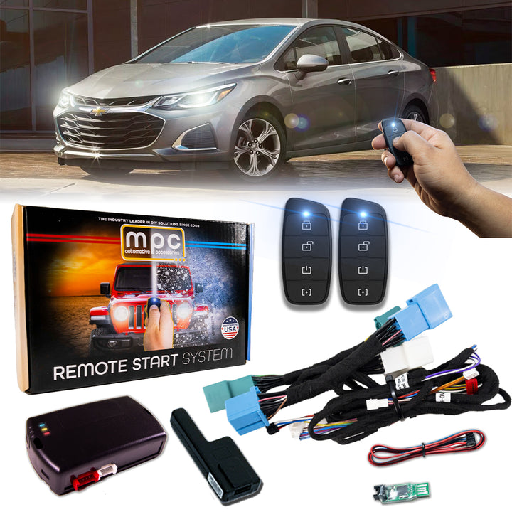 Remote Start Kits For 2010-2019 Chevrolet Cruze - Key-to-Start - Gas