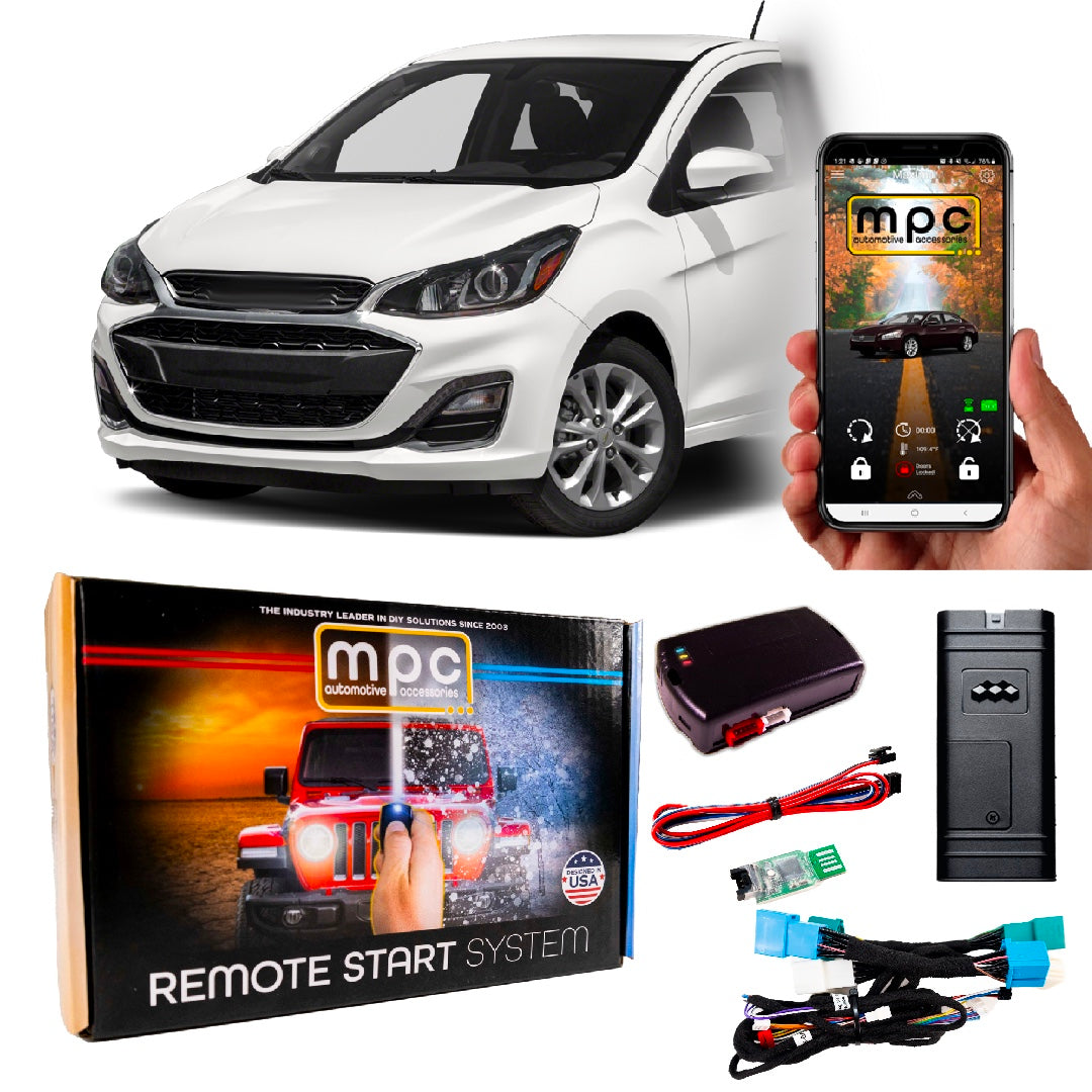 Remote Start Kits For 2012-2022 Chevrolet Spark - Key-to-Start - Gas