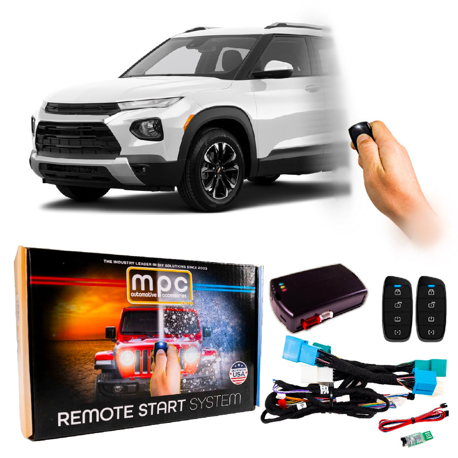 Remote Start Kit For Chevrolet Trailblazer 2021-2023 | Plug & Play | 2-Way Fobs - MyPushcart