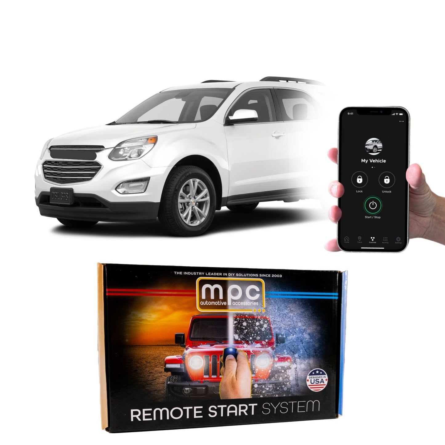 Remote Start Kits For 2010-2017 Chevrolet Equinox - Key-to-Start - Gas