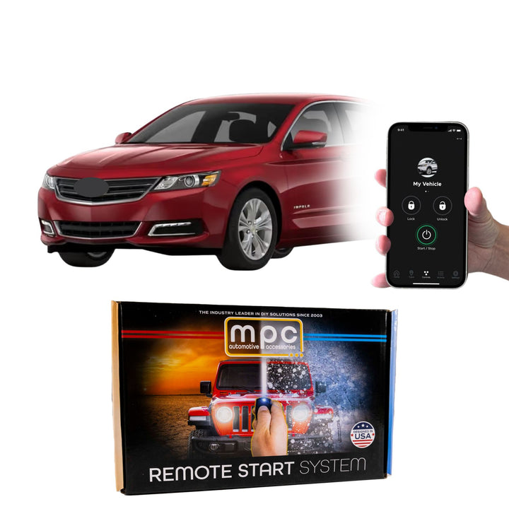Remote Start Kits For 2014-2018 Chevrolet Impala - Key-to-Start - Gas