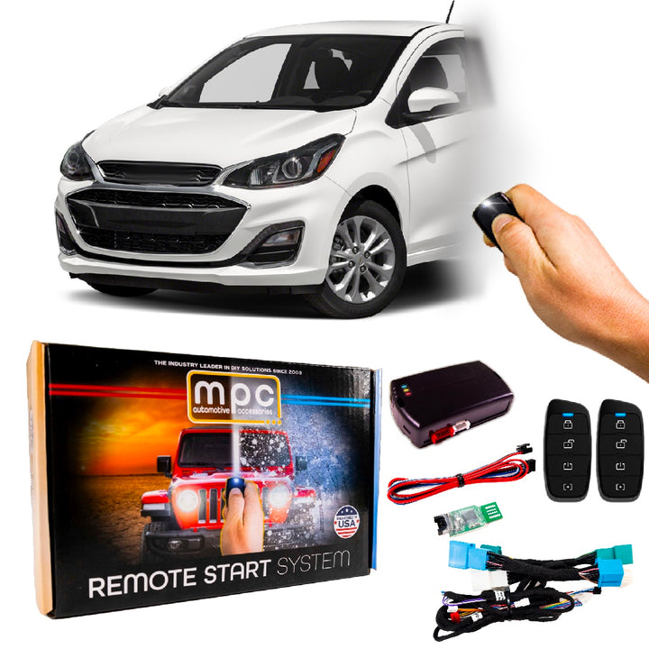 Remote Start Kits For 2012-2022 Chevrolet Spark - Key-to-Start - Gas