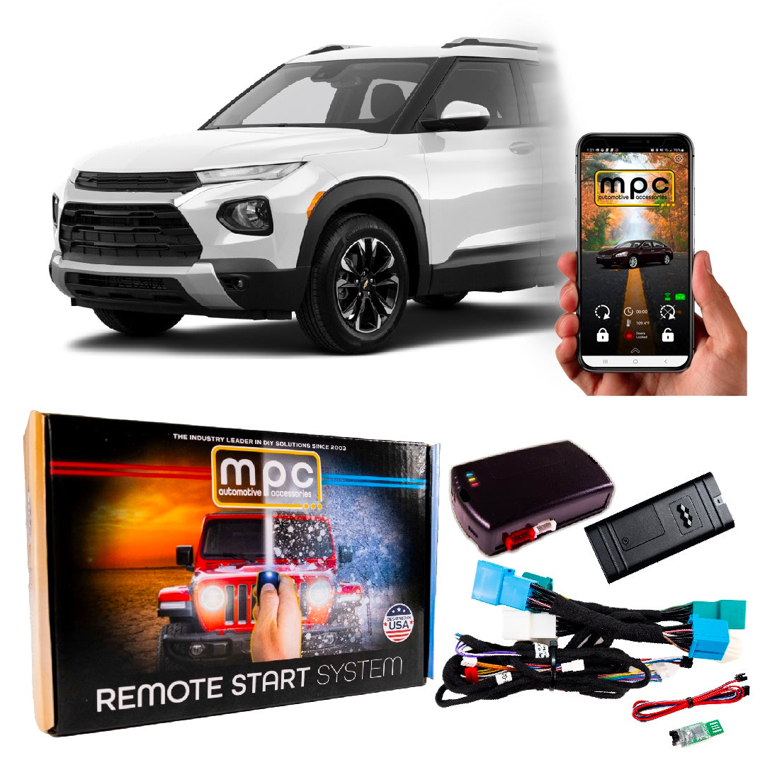 Remote Start Kit Phone App Control Chevrolet Trailblazer 2021-2023 | Plug & Play - MyPushcart