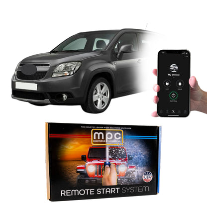Remote Start Kits For 2011-2015 Chevrolet Orlando - Key-to-Start - Gas