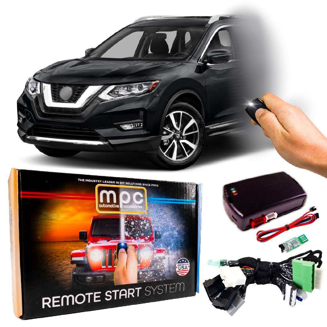 2014-2020 Nissan Rogue Remote Start Kit - Plug & Play - Push-to-Start