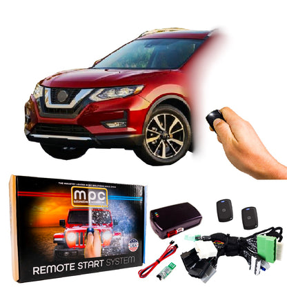 2014-2020 Nissan Rogue Remote Start Kit - Plug & Play - Push-to-Start