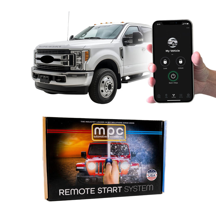 Remote Start Kits For 2017-2019 Ford F-450 Super Duty - Push-to-Start - Gas