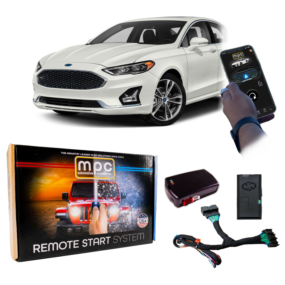 Plug-n-Play Smartphone Activated Remote Starter For 2014-2020 Ford Fusion
