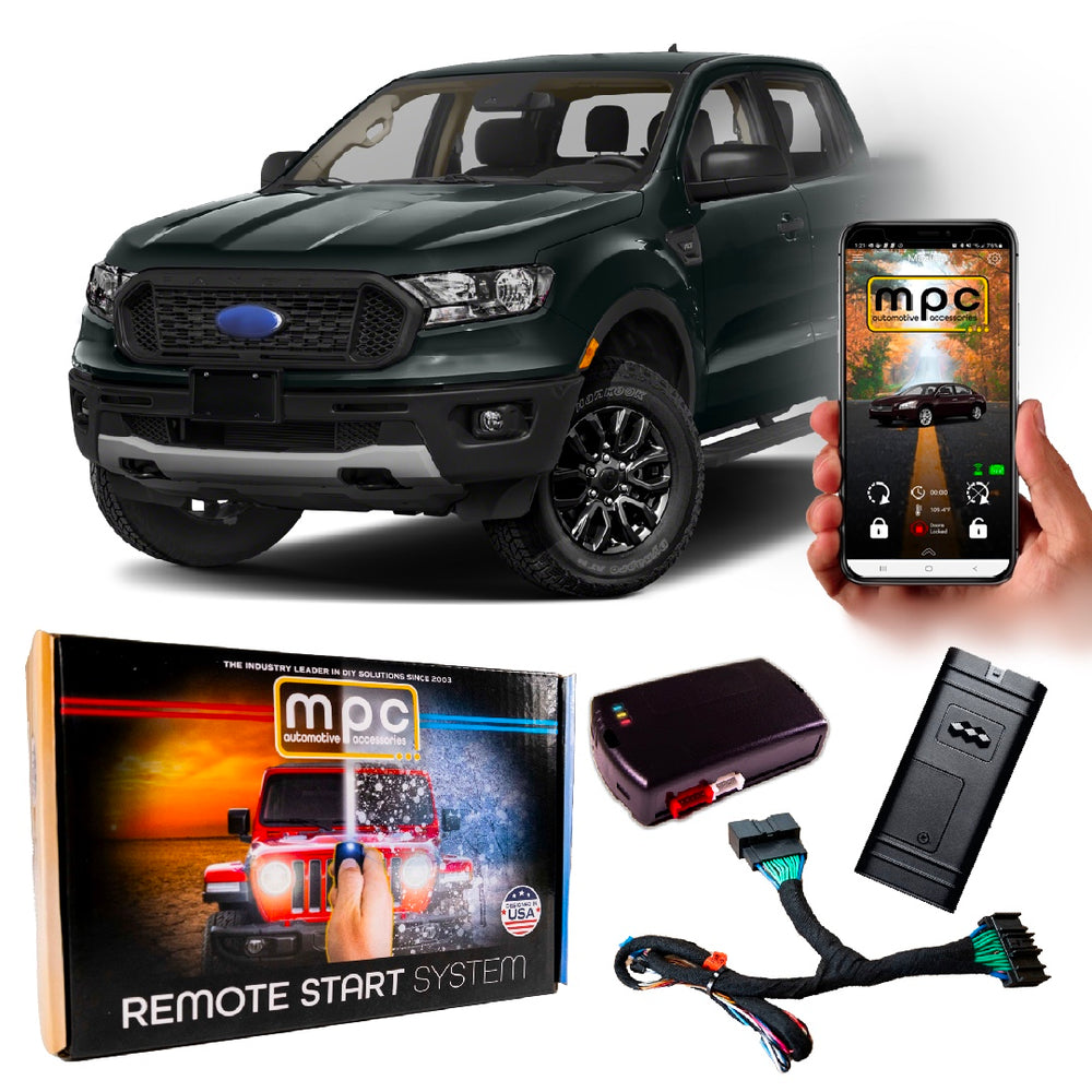 Remote Start Kits For 2019-2023 Ford Ranger-Push-to-Start - Gas - MyPushcart