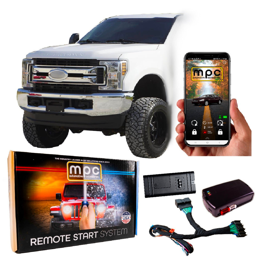 Remote Start Kits For 2017-2019 Ford F-250 Super Duty - Key-to-Start - Gas