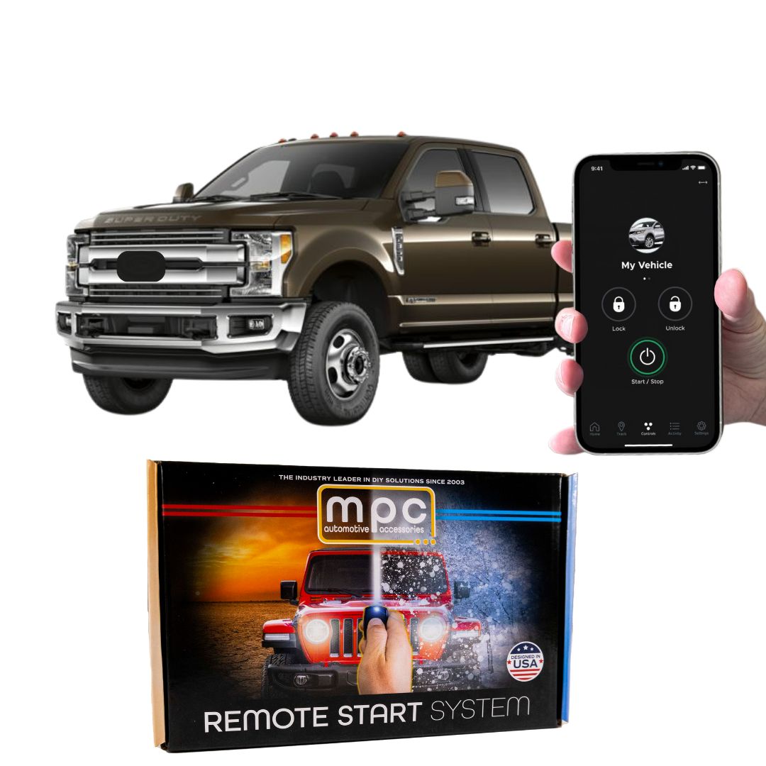 Remote Start Kits For 2017-2019 Ford F-450 Super Duty - Key-to-Start - Gas