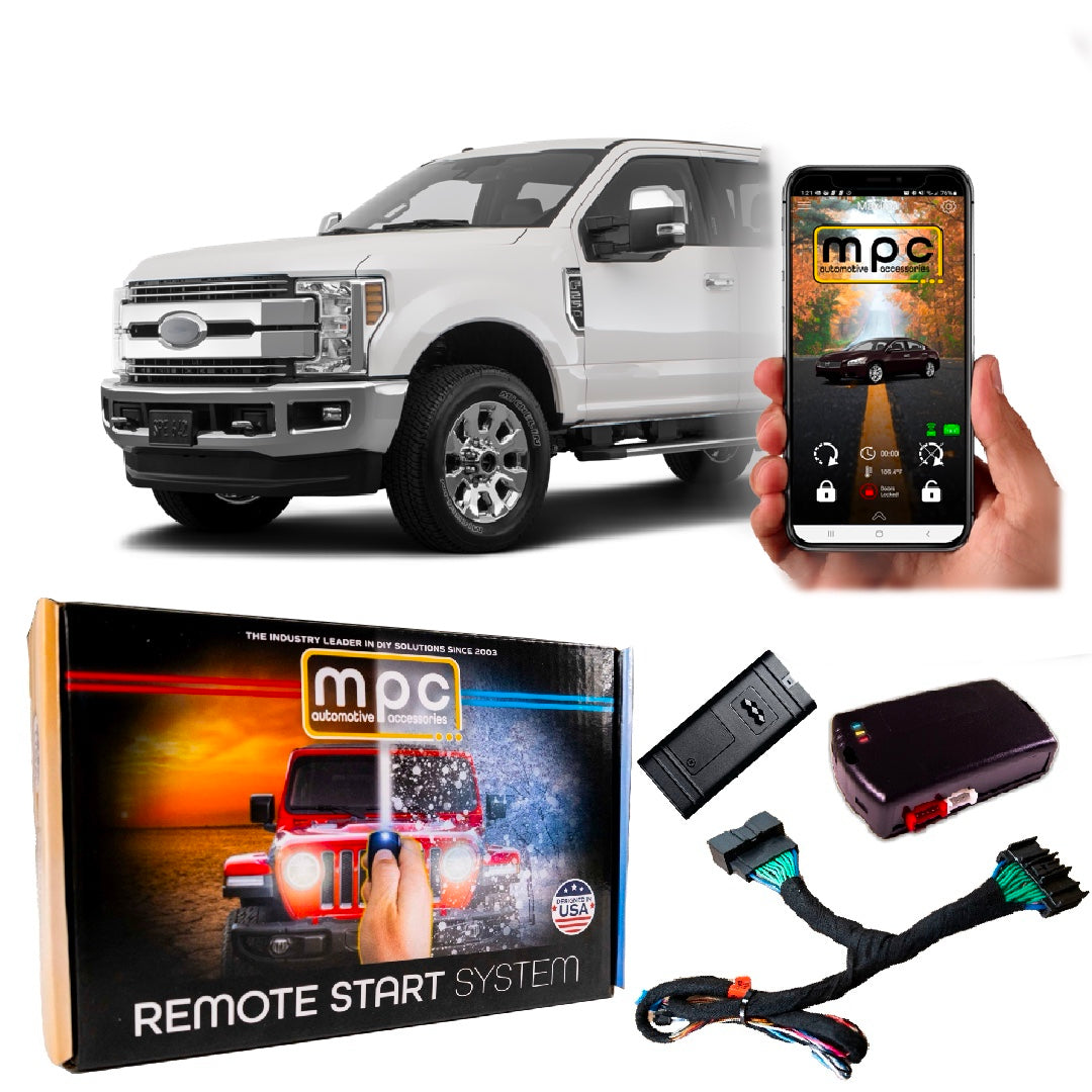 Remote Start Kits For 2017-2019 Ford F-250 Super Duty - Key-to-Start - Diesel