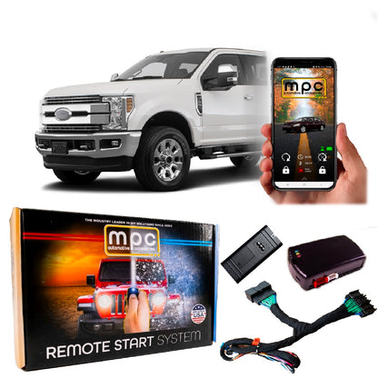 Remote Start Kits For 2017-2019 Ford F-250 Super Duty - Key-to-Start - Diesel