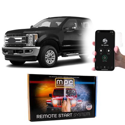 Remote Start Kits For 2017-2019 Ford F-350 Super Duty - Key-to-Start - Diesel
