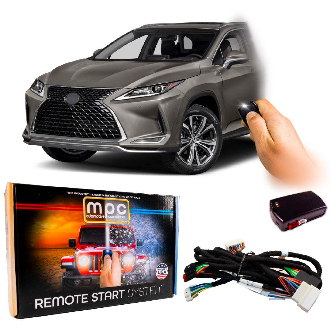2020-2022 Lexus RX350L Remote Start Kit | Semi Plug & Play | Plug In T-Harness | Lock 3X to Start