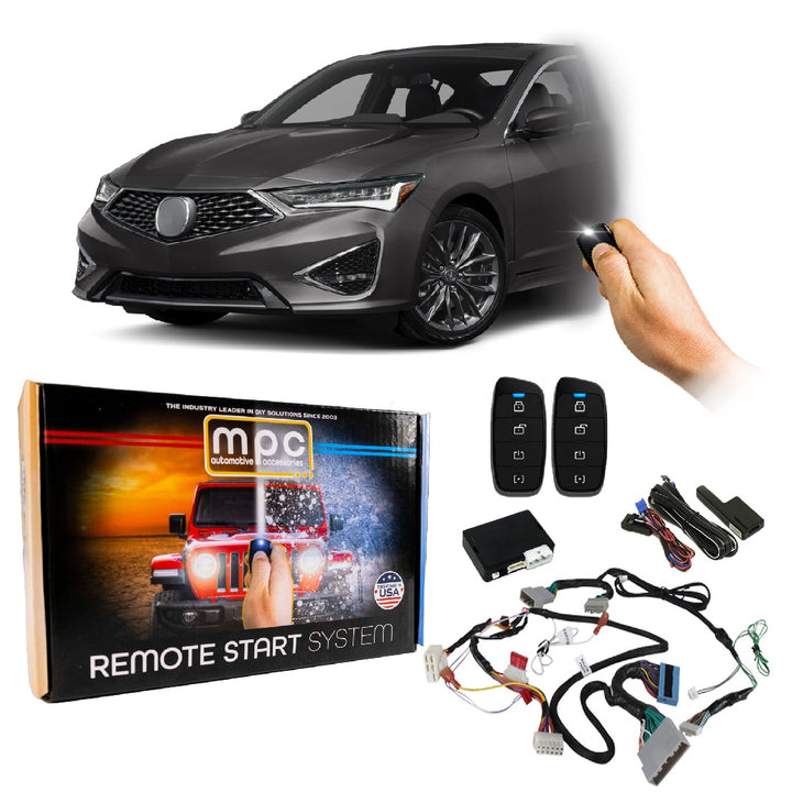 Plug-n-Play 4-Button Remote Start For 2016-2022 Acura ILX - T-Harness