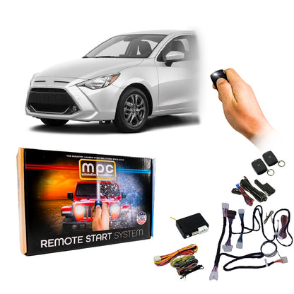2015-2019 Toyota Yaris Remote Start Kit - Semi Plug & Play - H-Key