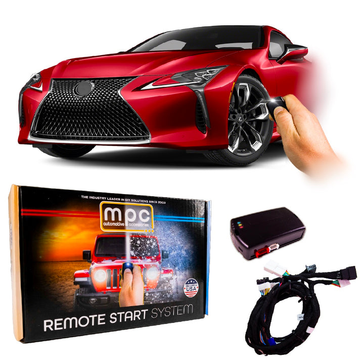 Remote Starter For Lexus LC500h Hybrid 2018-2024 | Plug & Play | Lock 3X 2 Start