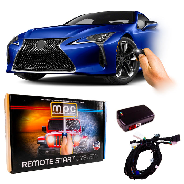 Remote Starter For Lexus LC500c Hybrid 2021-2024 | Plug & Play | Lock 3X 2 Start