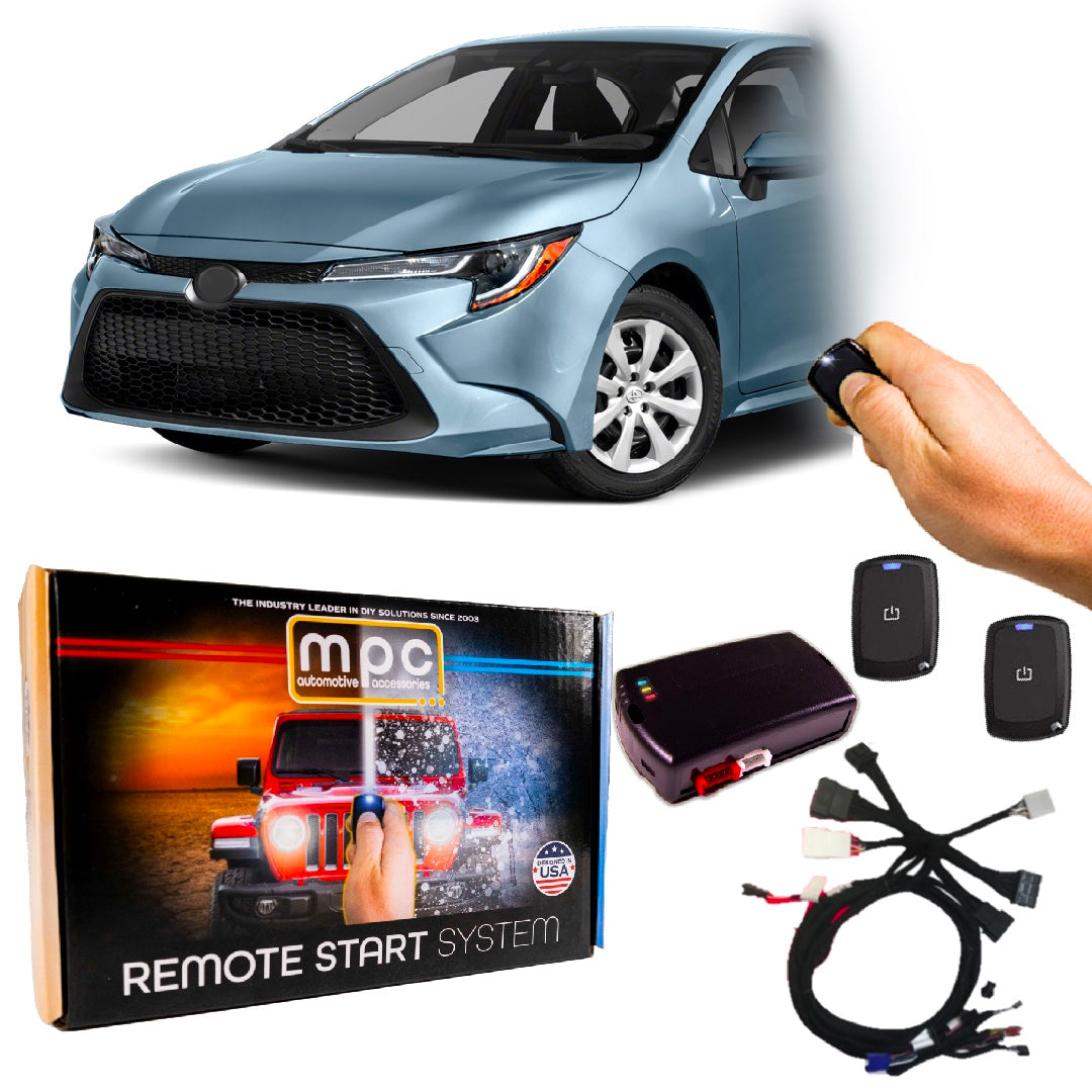 MyPushcart - Online Shop for Toyota Corolla (2020-2020) 1-Button Remote Start Kit
