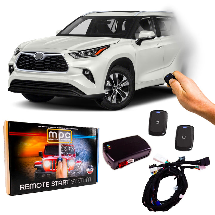 Remote Start Kits For 2020-2021 Toyota Highlander - Push-to-Start - Gas