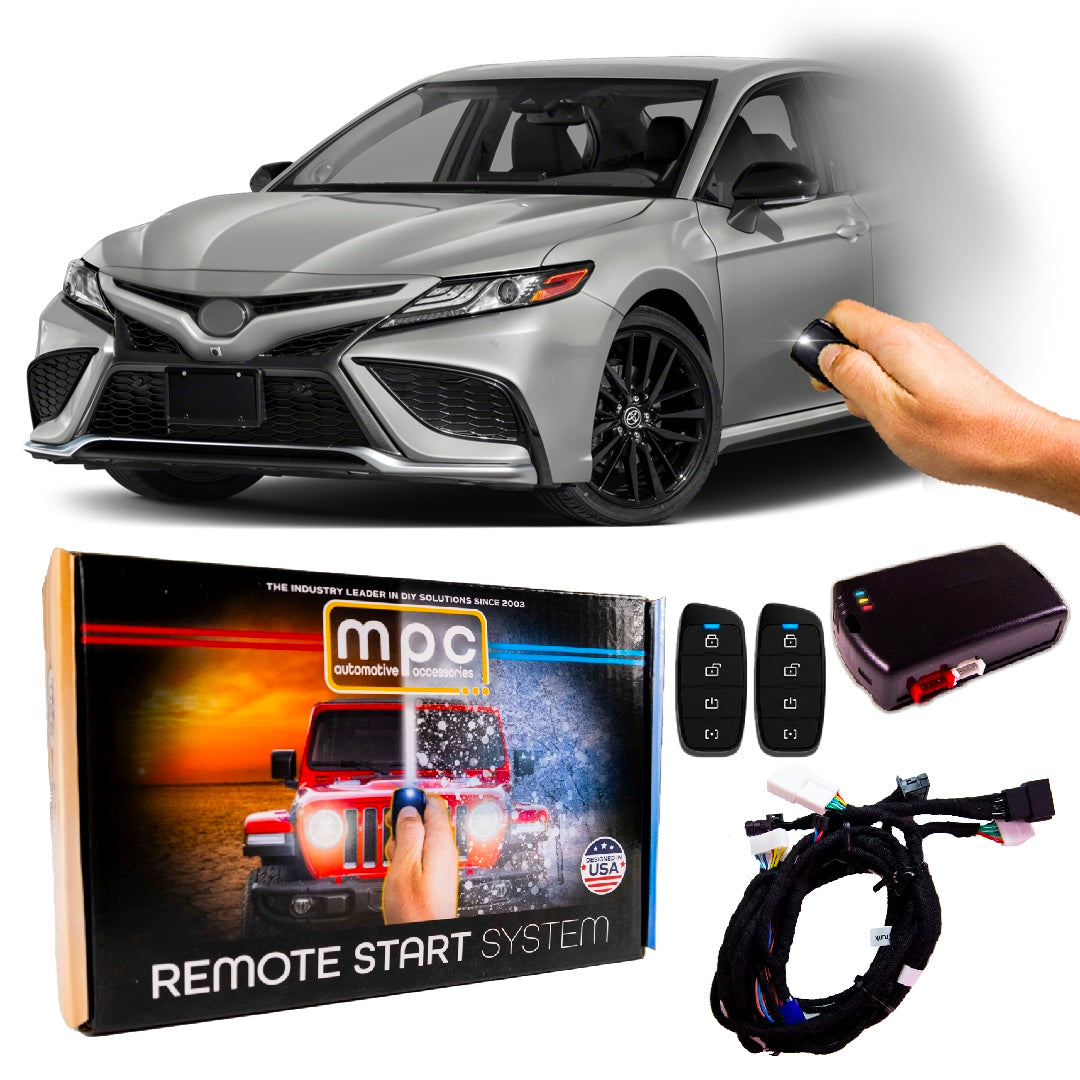 2018-2022 Toyota Camry Remote Start Kit - Plug & Play - Push-to-Start
