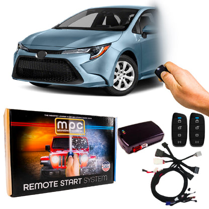 MyPushcart - Online Shop for Toyota Corolla (2020-2020) 4-Button Remote Start Kit