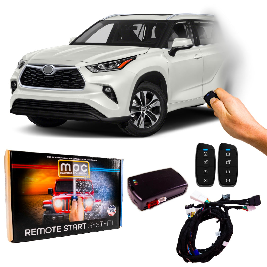 Remote Start Kits For 2020-2021 Toyota Highlander - Push-to-Start - Gas