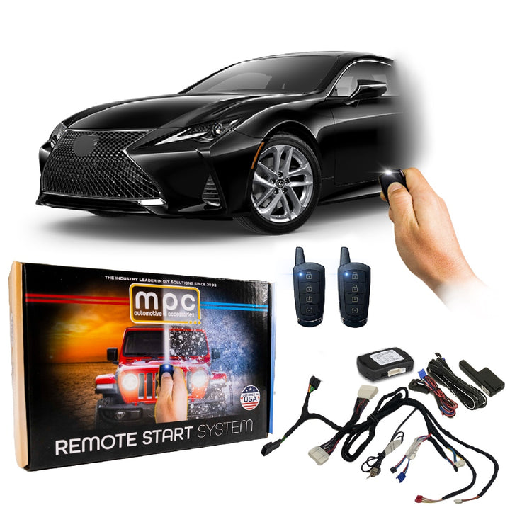 Remote Start Kits For 2016-2024 Lexus RC300 - Push-to-Start - Gas