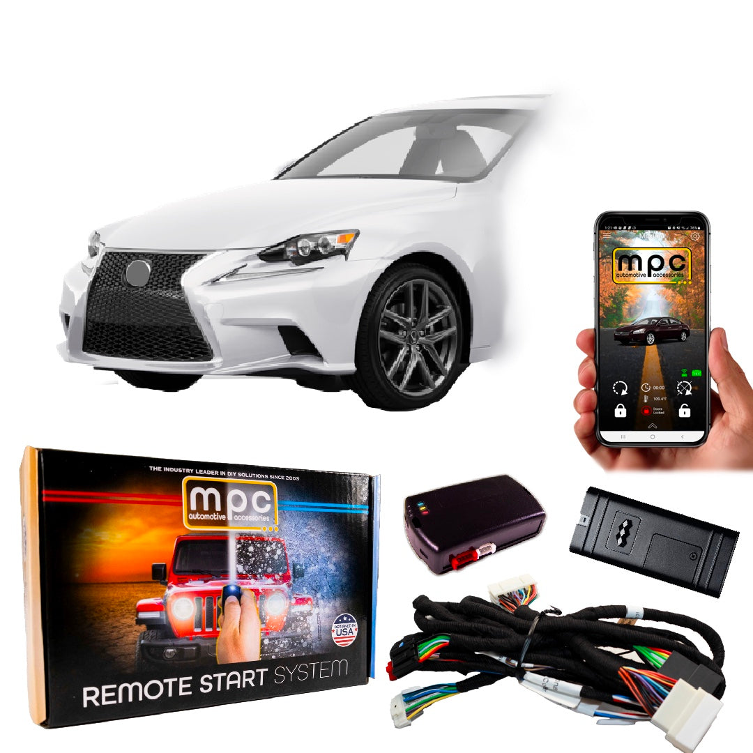 PLUG N PLAY SMARTPHONE Remote Starter For 2014-2015 Lexus IS250 T-Harness